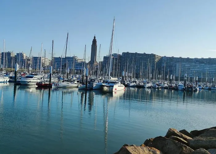 アパート Vivez Le Bonheur - - Port De Plaisance - Vue ル・アーヴル